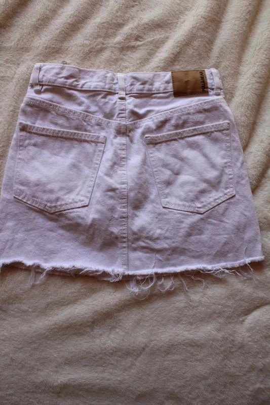 White Pull & Bear denim skirt – photo 3